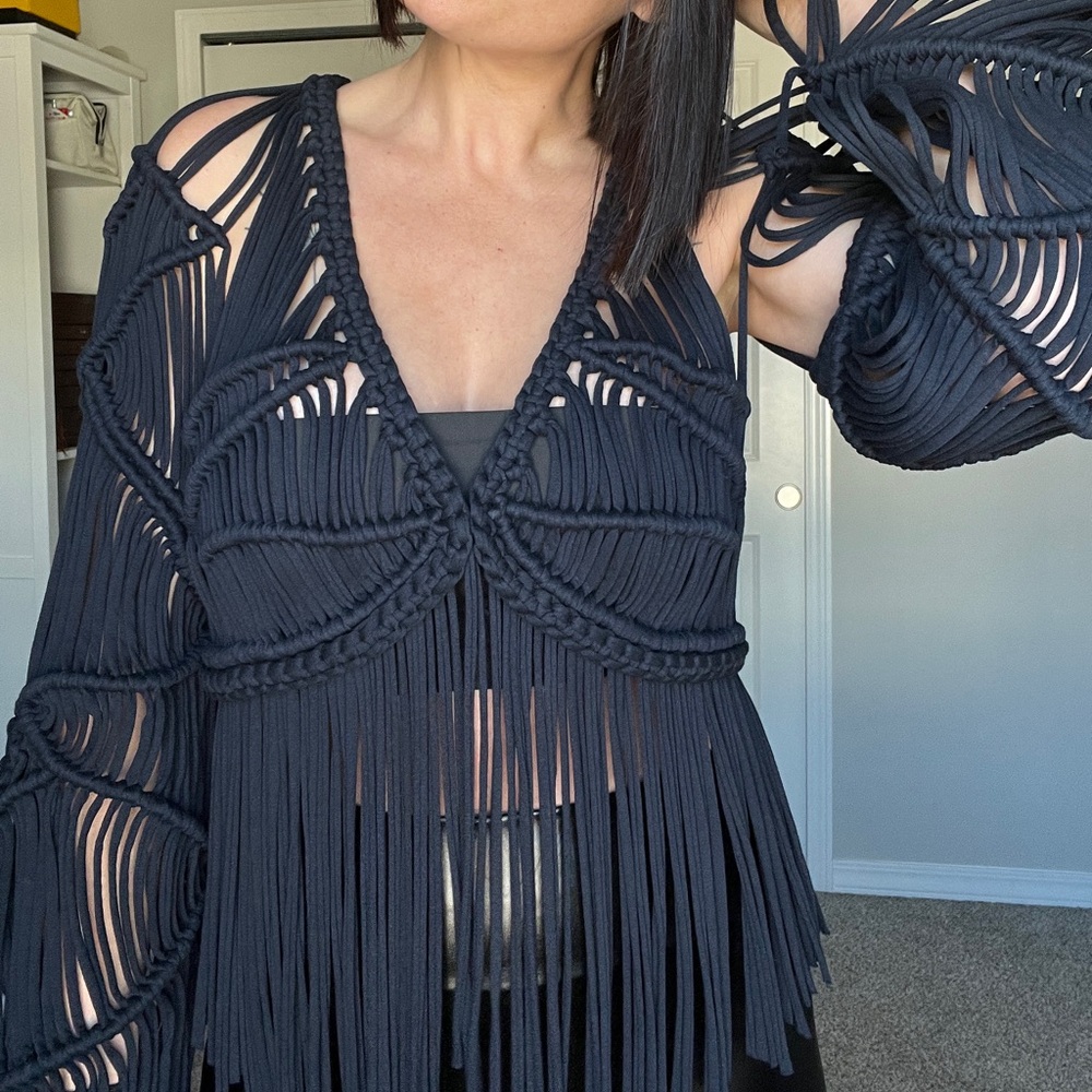 Women’s Macrame Jacket - image 8